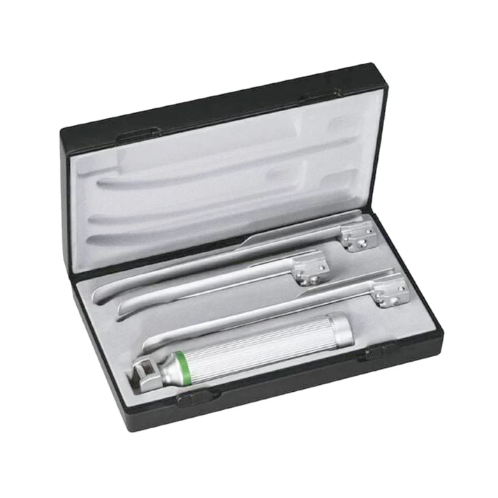 Adult Fiber Optic Miller Laryngoscope Set — image 3