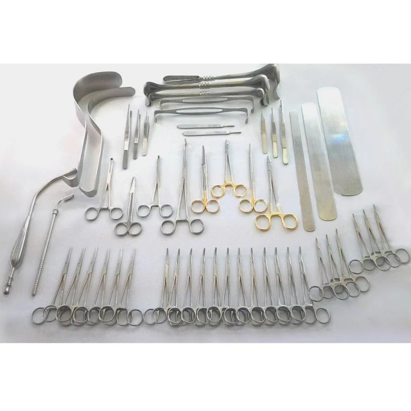 Basic Laparotomy Instruments 104 Pcs Surgery Set — image 2