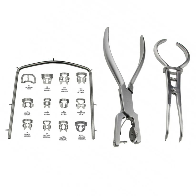 Dental Rubber Dam Kit 16pcs