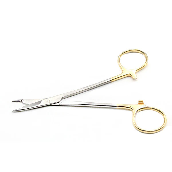 European Olsen Hegar Needle Holder Scissors — image 3