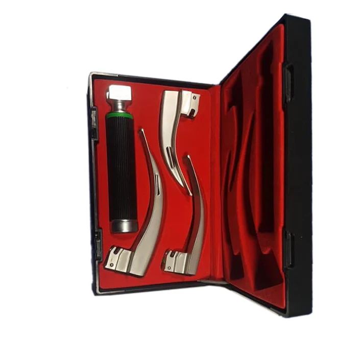 Fiber Optic Macintosh Laryngoscope Set - 2