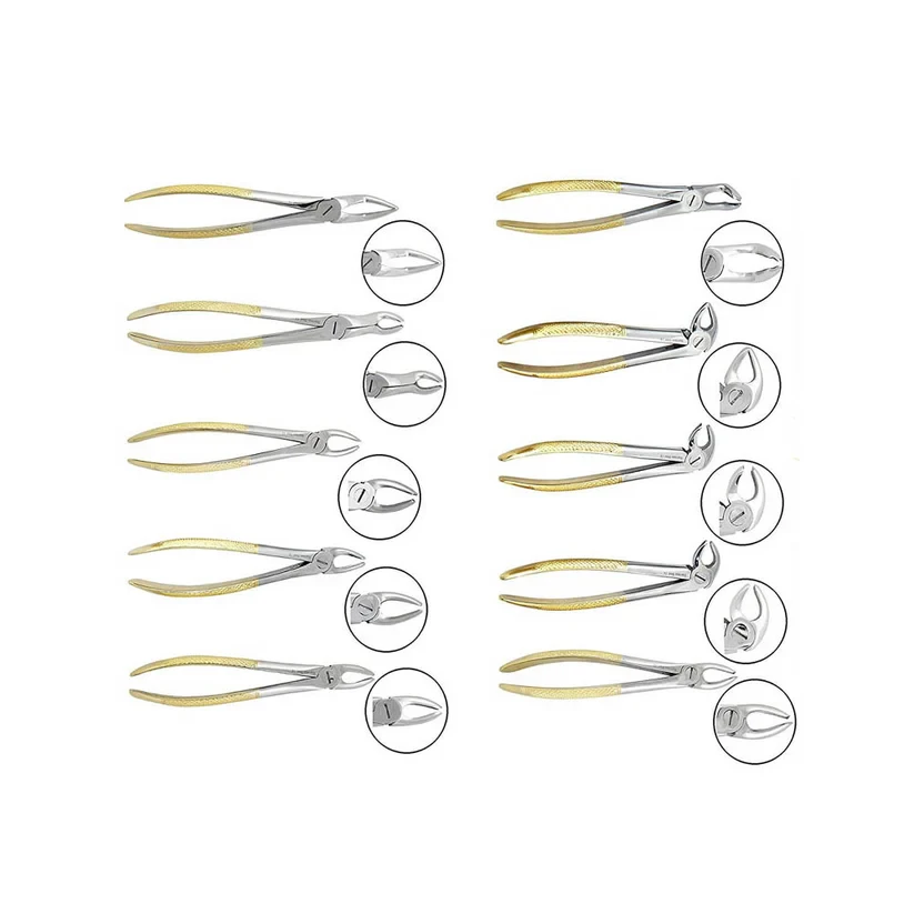 Tooth Extracting Forceps Set