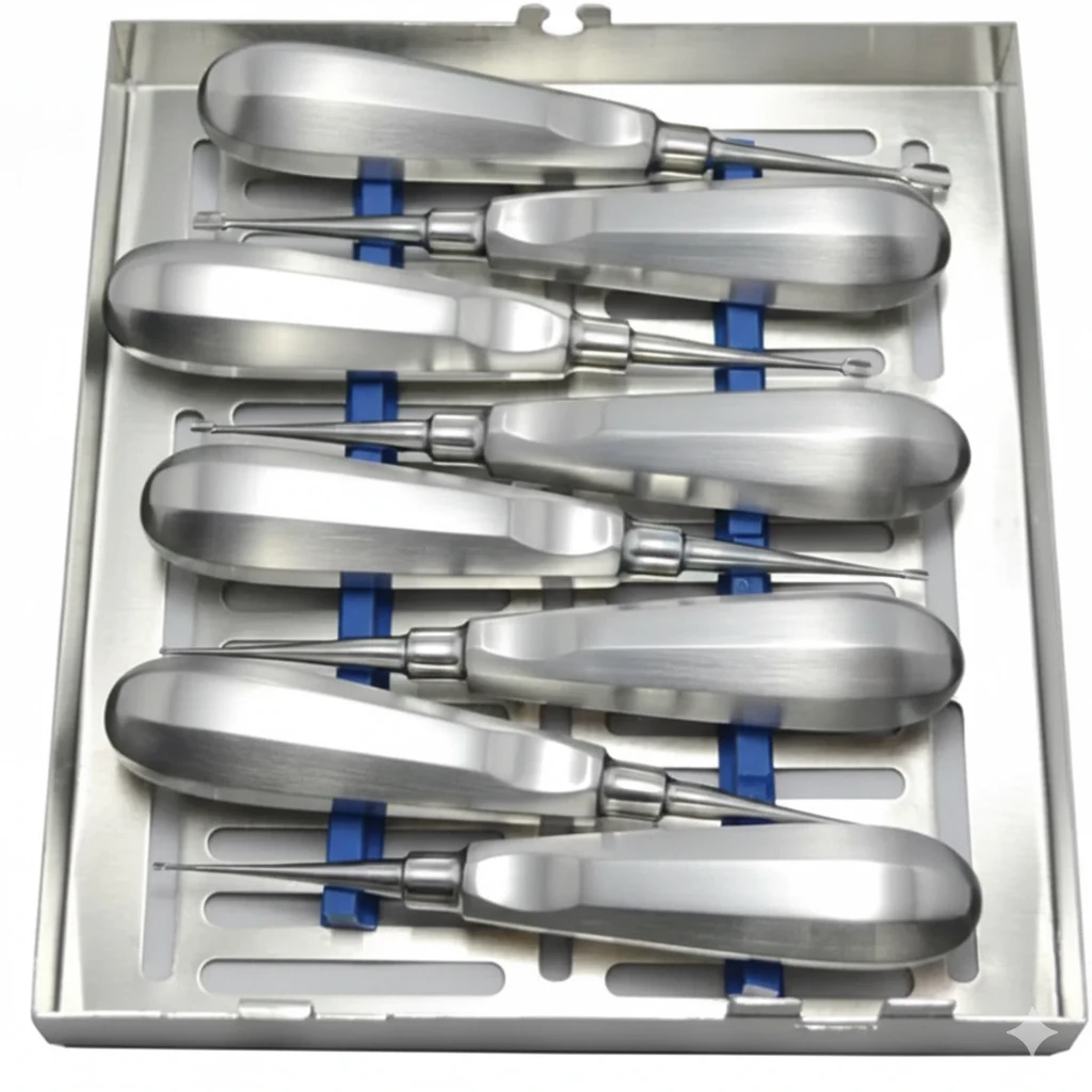 Winged Standard Dental Elevator Sets